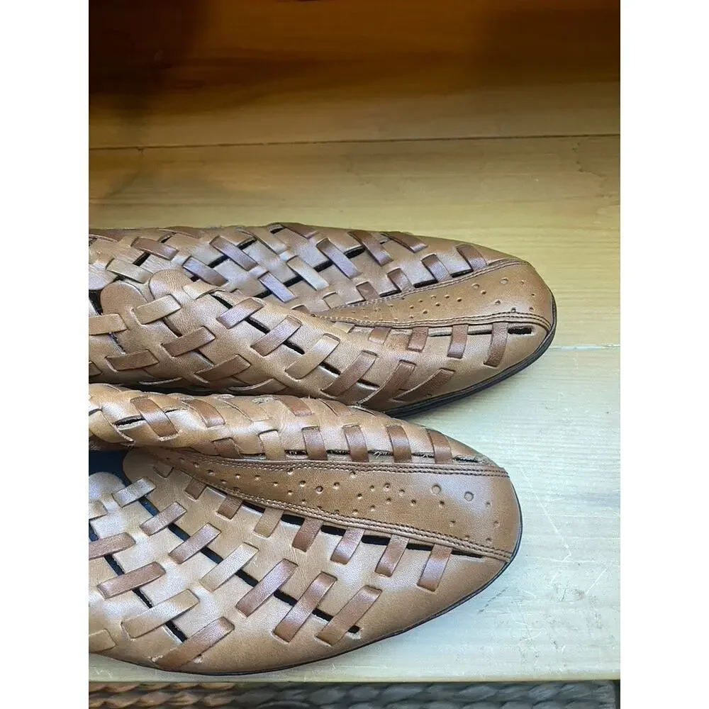 Vintage leather slip